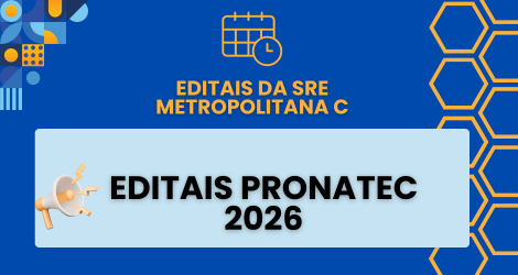EDITAIS PRONATEC 2026
